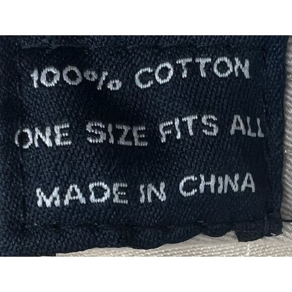 Womens Beige Military Style Cadet Cap w Rhinestone Fleur de Lis - Picture 7 of 7